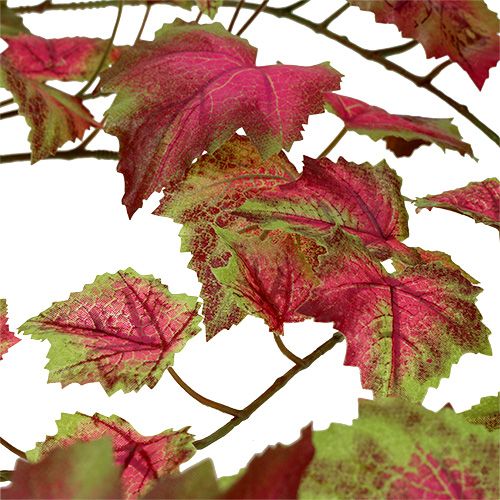 Prodotto Ghirlanda di foglie di vite Rosa, verde 190 cm
