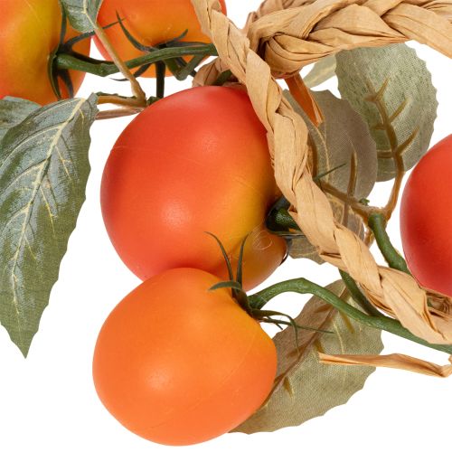Prodotto Ghirlanda di pomodori artificiali, decorazione rampicante realistica per soggiorno, 135 cm