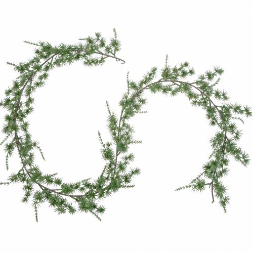 Floristik24 Ghirlanda Conifere Grigio-Verde 167cm