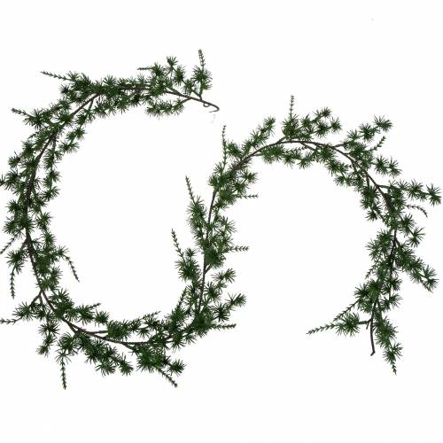 Floristik24 Ghirlanda di conifere verde 167 cm