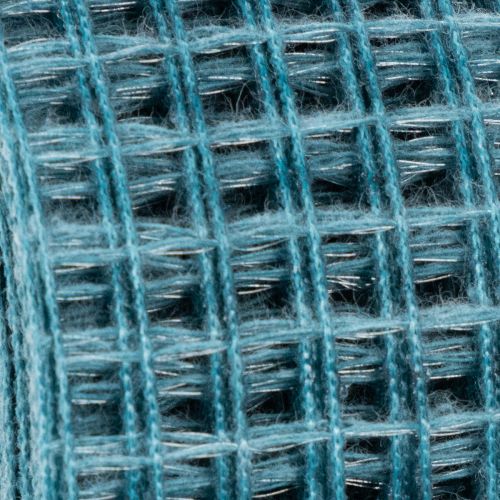 Nastro decorativo a griglia, largo 4,5 cm, blu, per progetti creativi, 10 m | Floristik24.it