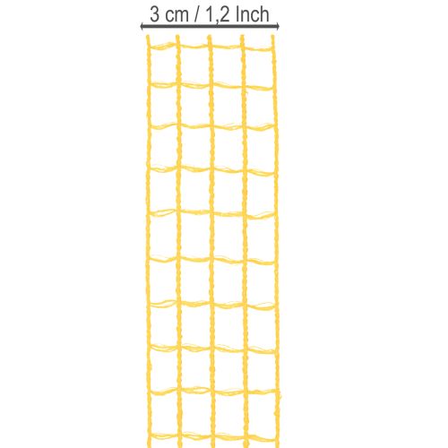 Nastro decorativo a rete, colori assortiti, 3 cm x 10 m, 7 pezzi | Floristik24.it