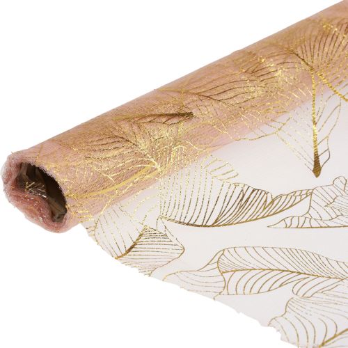 Prodotto Runner da tavolo runner da tavolo autunnale decorazione foglia arancione oro 48x450 cm