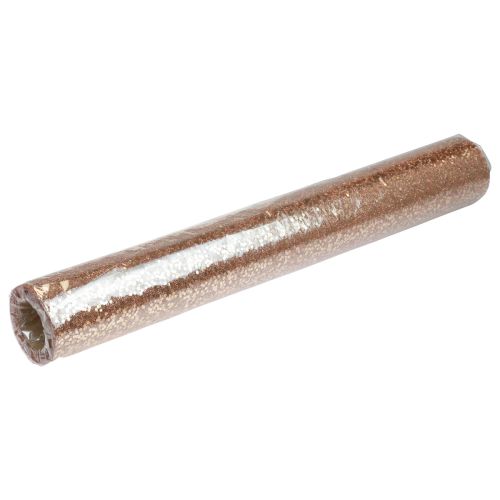 Prodotto Runner da tavolo Runner natalizio in oro rosa 48×450 cm