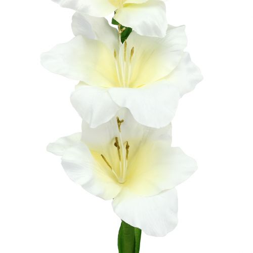 Prodotto Gladiolo bianco 86 cm artificiale