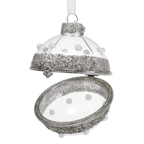 Floristik24 Bicchiere palla di Natale da aprire Ø6cm 2pz