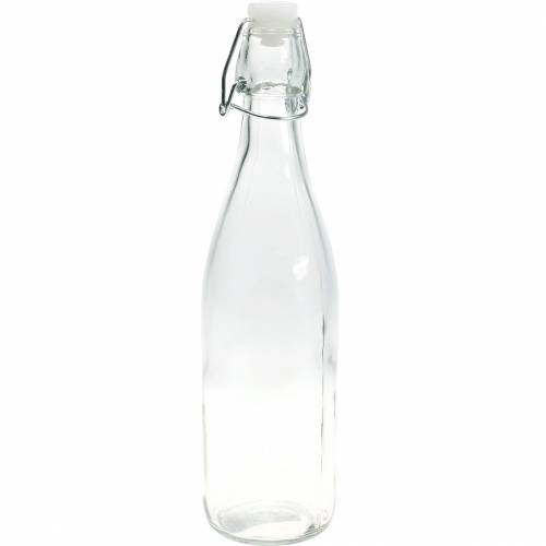Floristik24 Portacandele in vetro portabottiglie decorativo H27cm 2 pezzi