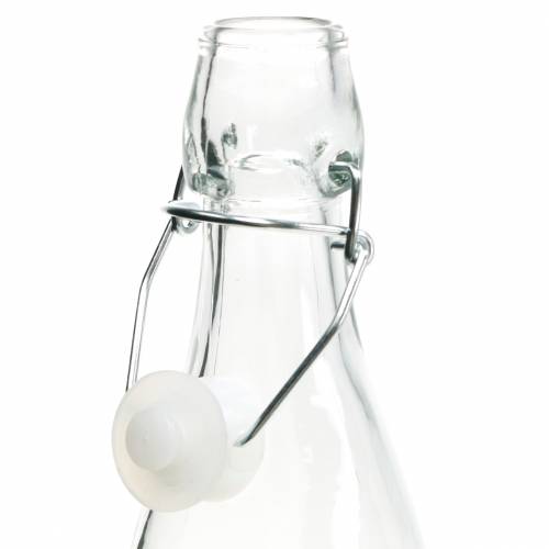 Prodotto Portacandele in vetro portabottiglie decorativo H27cm 2 pezzi