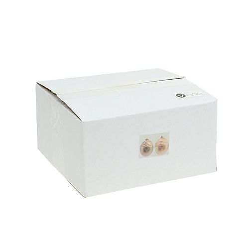 Floristik24 Assortimento sfere in rame Ø8cm 4 pezzi