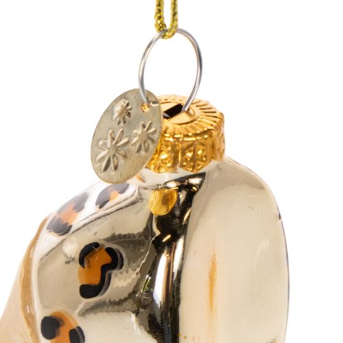 Ornamenti in vetro a forma di