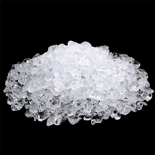 Floristik24 Pietre di vetro 4mm - 10mm colore naturale 2kg
