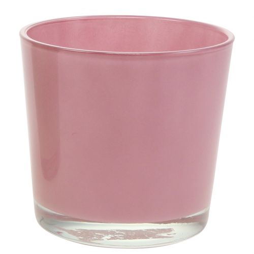 Prodotto Vaso in vetro Ø11,5 cm H10,8 cm rosa antico