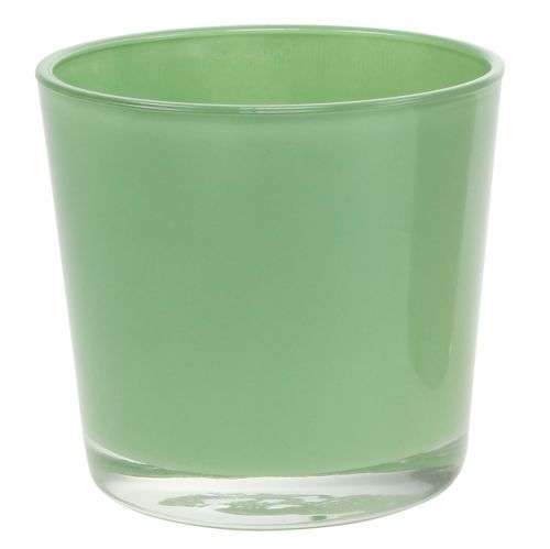 Prodotto Vaso in vetro Ø11.5cm H10,8cm verde menta