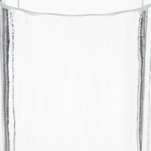 Prodotto Vaso con struttura a strisce unica, design moderno, 19 cm