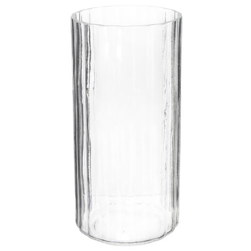 Floristik24 Vaso in vetro di alta qualità per composizioni decorative in case moderne, 24 cm