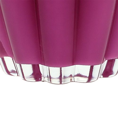 Floristik24 Vaso in vetro "Bloom" Erika Ø14cm H17cm