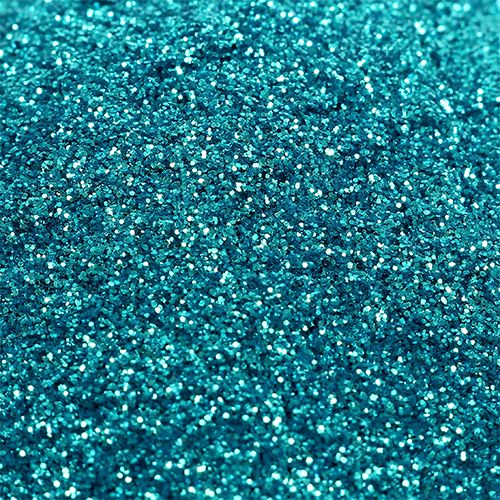 Floristik24 Decorazione glitter turchese 115g
