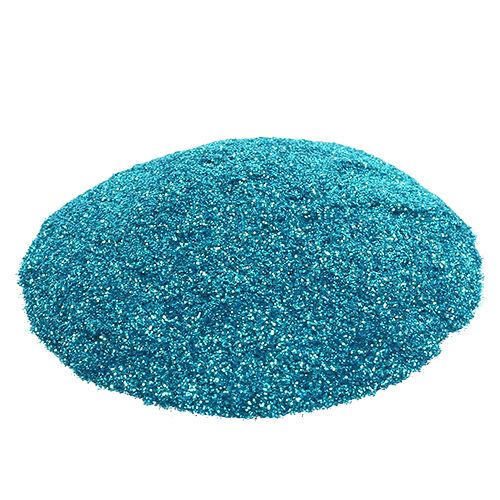Floristik24 Decorazione glitter turchese 115g