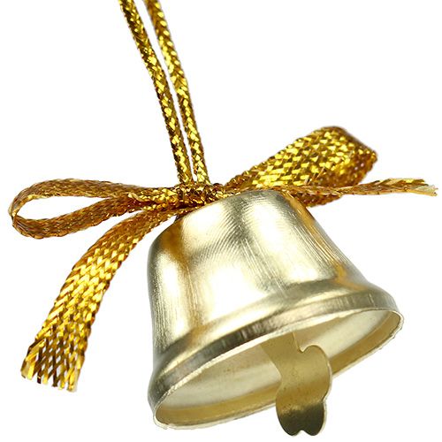 Floristik24 Campana d&#39;oro 2,5 cm 12 pezzi