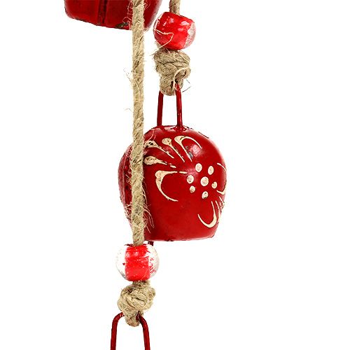 Prodotto Appendino Bell 3,5 cm L40 cm rosso