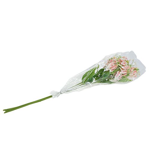 Floristik24 Gloriosa rosa-bianco artificiale 84cm 3 pezzi