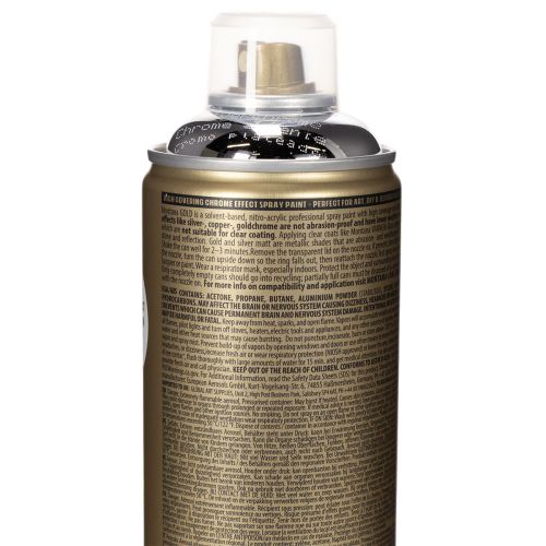 Spray decorativo effetto cromo