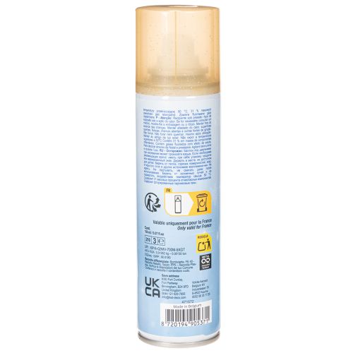 Spray glitter oro per decorazioni natalizie, 150 ml | Floristik24.it