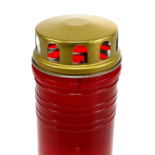 Prodotto Luci gravi rosse Ø7,5 cm H24,5 cm 1 pezzo