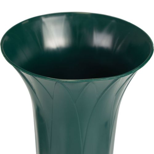 Prodotto Vaso tombale verde scuro 36 cm 5 pezzi