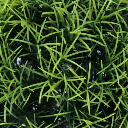 Prodotto Palla decorativa in erba artificiale verde Ø18 cm 1 pezzo