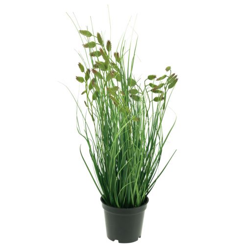 Prodotto Erba tremante Erba artificiale Pianta in vaso artificiale 36 cm