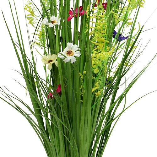Floristik24 Grappolo d&#39;erba con fiori 73cm