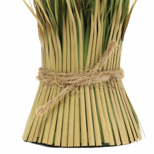 Floristik24 Grappolo d&#39;erba, erba decorativa con achillea, decorazione autunnale gialla, verde H27cm