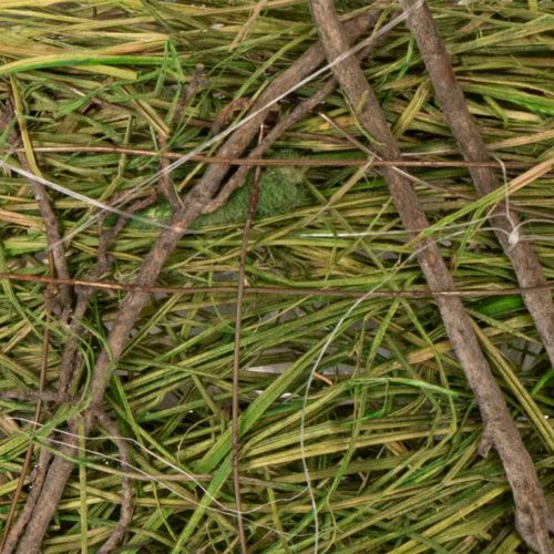 Prodotto Cestino pasquale, design naturale, cestino a mano per la decorazione festiva della casa, 25 cm