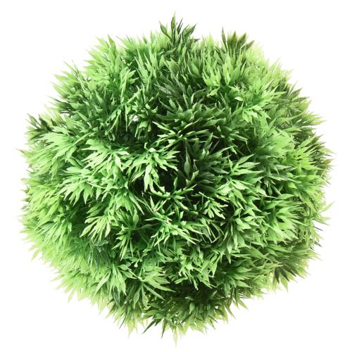 Palla d&#39;erba palla decorativa piante artificiali verde Ø15cm 1pz