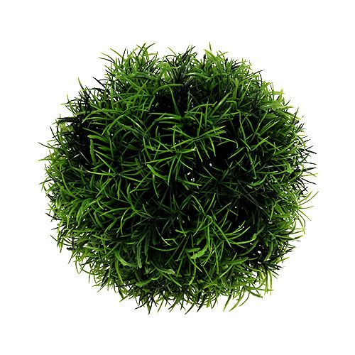 Floristik24 Palla d'erba verde palla decorativa artificiale Ø15cm 1 pezzo