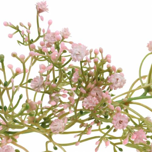 Prodotto Ghirlanda di gypsophila Rosa 180 cm