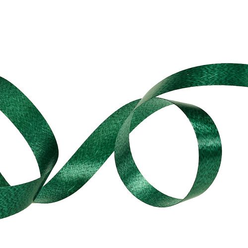 Floristik24 Nastro arricciacapelli verde scuro 10 mm 250 m