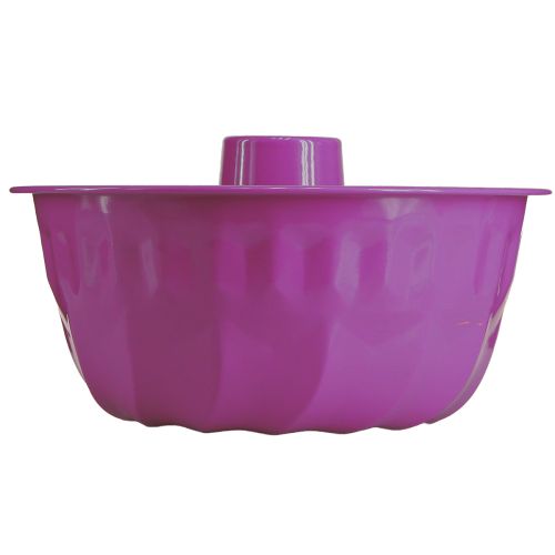Prodotto Stampo per ciambella decorativo in metallo viola Ø23cm H12cm