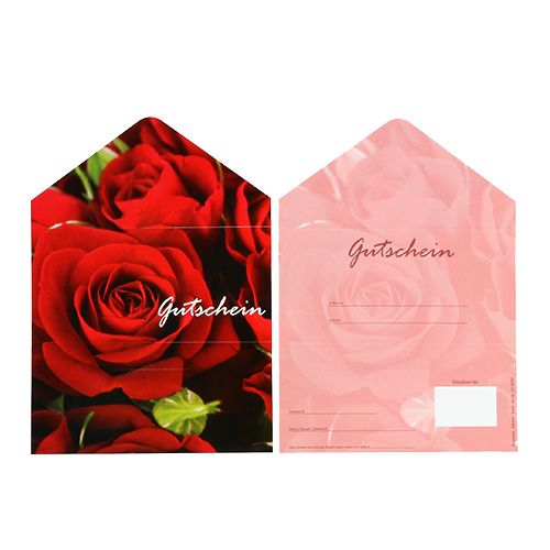 Floristik24 Buoni motivo rose 25pz.
