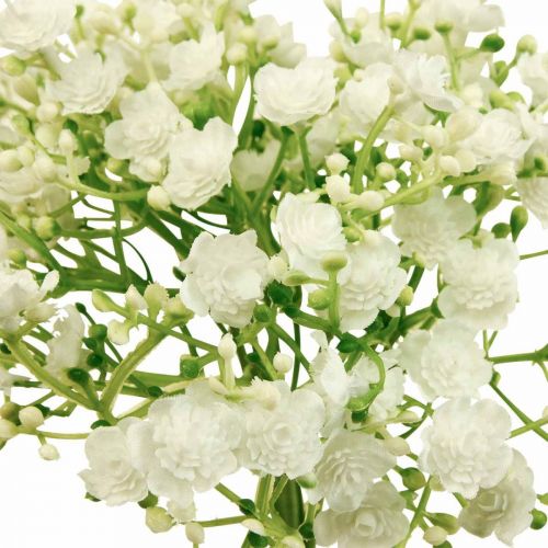 Prodotto Gypsophila bianca artificiale Gypsophila L30cm 6 pezzi