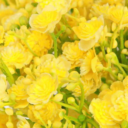 Prodotto Gypsophila panicolata gesso erba fiori gialli L46cm 4 pz