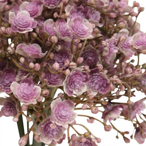 Prodotto Gypsophila decorazione autunnale viola artificiale 29,5 cm 18 pezzi