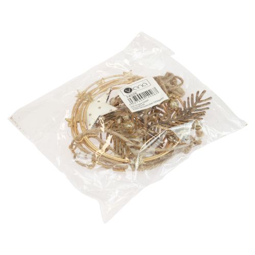 Prodotto Decorazione da appendere Decorazioni per albero di Natale stella H38cm 3 pz