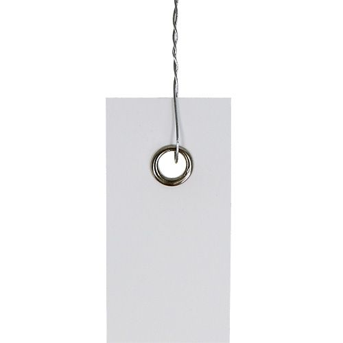Prodotto Etichette pendenti bianche 18mm x 60mm 250 pz