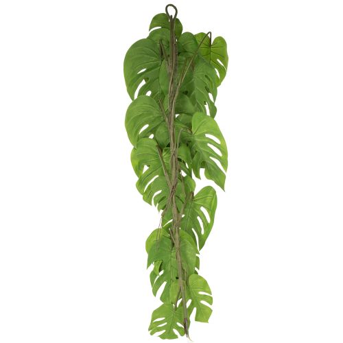Prodotto Monstera artificiale con fogliame grande per accenti eleganti nella zona giorno 120 cm