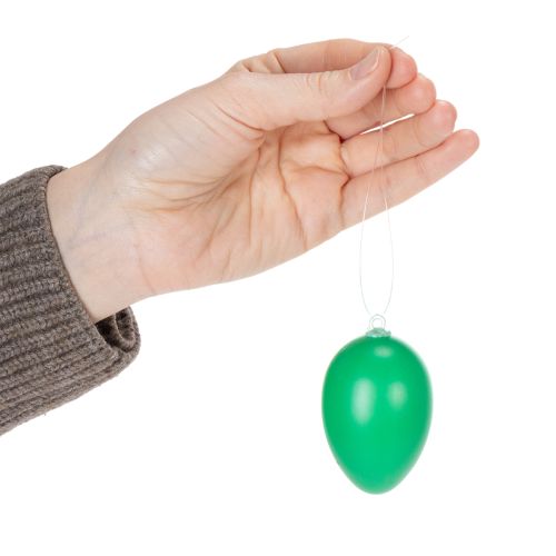 Prodotto Decorazioni a forma di uova di Pasqua per decorare la casa o il giardino in primavera. Articoli decorativi colorati, 6 cm, 24 pezzi.