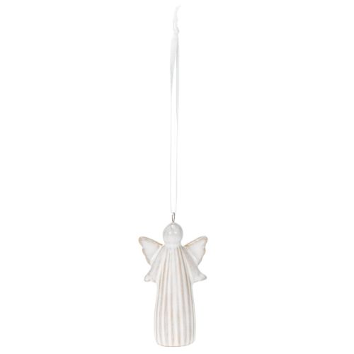 Ciondolo a forma di angelo, statuetta decorativa da appendere all'albero di Natale, 8 cm, 4 pezzi | Floristik24.it