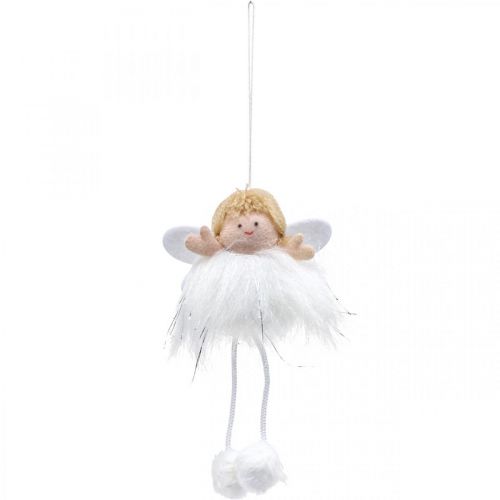 Floristik24 Ciondolo angelo, decorazione natalizia da appendere H12cm 4 pezzi