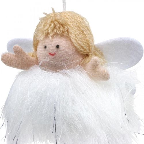 Floristik24 Ciondolo angelo, decorazione natalizia da appendere H12cm 4 pezzi